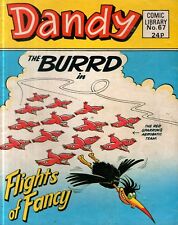 DANDY COMIC LIBRARY No 67 - The Burrd in flights of fancy