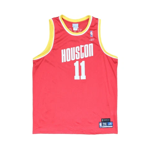 Vintage Houston Rockets Yao Ming Reebok Jersey Size 2XL Hardwood Classic NBA Cover