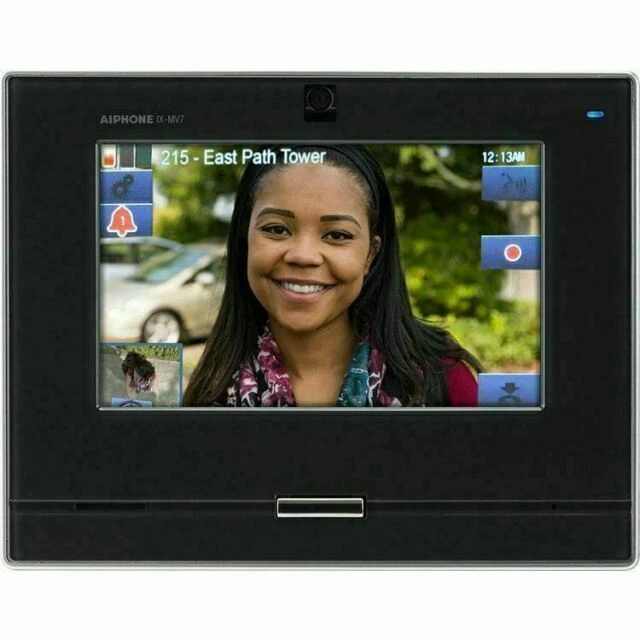Aiphone 7" Touchscreen Master Station for IX Series - Black