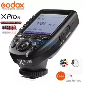 US Stock Godox XPro-N 2.4G TTL Wireless X System Flash Trigger For Nikon Camera - Picture 1 of 10