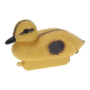 Ente Dekofigur 12x6x7cm Kunststoff 1 Stück Teichfigur Gartenteich Schwimmente - Bild 1 von 1