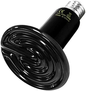 Simple Deluxe Ceramic Heat Emitter Bulb for Reptile & Amphibian Terrariums - Picture 1 of 10