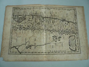Chile, anno 1660, Sanson Nicolas Copperengraving, edited by N. Sanson, - Picture 1 of 1