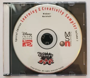 Disney's Daily Blast Learning & Creativity Sampler Vol 1 PC CD-ROM Disc Only - Picture 1 of 1