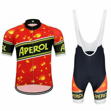 Aperol Cycling Jersey and bib shrots Cycling Short Sleeve Jersey