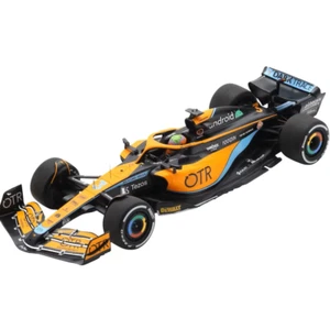 Bburago F1 McLaren MCL36 Daniel Ricciardo 2022 Season Model Car 1/43 B18-38063R