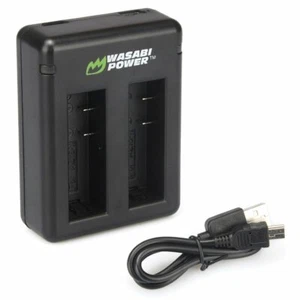 Wasabi Power Dual USB Battery Charger for YI 4K Action Camera, AZ16-1 - Picture 1 of 3