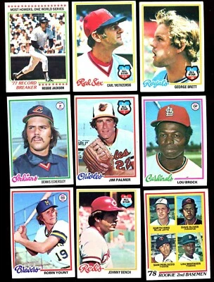 1978 Topps Baseball Singles U-Pick $1.25 ea. #1-275 EX-NM  FREE SHIPPING !!!!! - Image 1 of 2