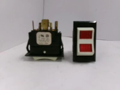 (2) NOVO interruptor balancim iluminado McGill 0851-2305 - Imagem 1 de 3