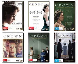 BRAND NEW The Crown : The Complete Series (DVD, 24-Disc Set) R4 Season 1-6 - Picture 1 of 7