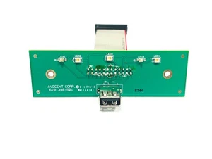 Avocent Mergepoint MPU2032 MPU4032 MPU8032 front USB port board & LED indicators - Picture 1 of 3