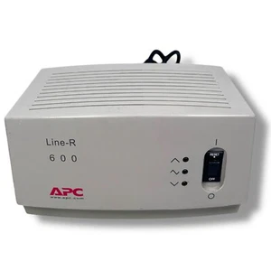 APC Line-R 600 Automatic Voltage Regulator White 600W Surge Protector LE600 - Picture 1 of 7