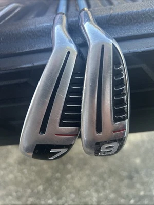 Acer XDS Hybrid Irons .370" - 7 & 9 Irons Velocity Shafts NO GRIPS!! See Pics RH - Image 1 of 4
