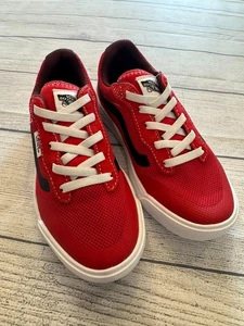 Vans Sneakers Ragazzo 13 Nuove MTE Breeze Racing Rosso Skate Casual Scarpe Tutti i Giorni - Foto 1 di 5