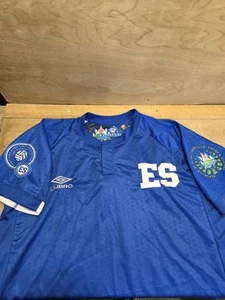 umbro el salvador camiseta futbol talla 2xl - Imagen 1 de 16