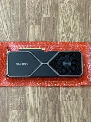 NVIDIA GeForce RTX 3080 FE 10GB GDDR6X Graphics Card - Titanium/Black - Immagine 1 di 2