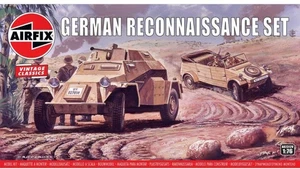 JUEGO RECONOCIMIENTO ALEMÁN SEGUNDA GUERRA MUNDIAL - KIT PLÁSTICO AIRFIX - 1:76 - A02312V - Imagen 1 de 1