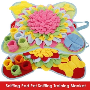 Snuffle Mat Interactive Dog Snuffle Mat Nonslip Dog Sniffing Mat Soft Dog BlgSi - Picture 1 of 22