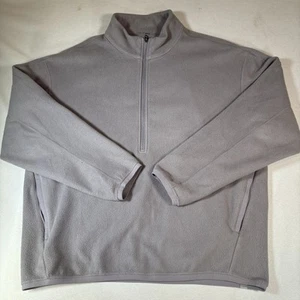 Suéter Pullover Gris Media Cremallera Polar Talla L M3DTCS Lululemon Para Hombres Talla Grande - Imagen 1 de 14