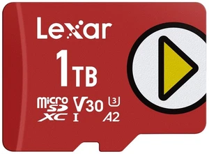 Carte mémoire Lexar LMSPLAY001T-BNSNU Play Speed Pump Uhs-1 Micro Sdxc 1 To - Photo 1 sur 1