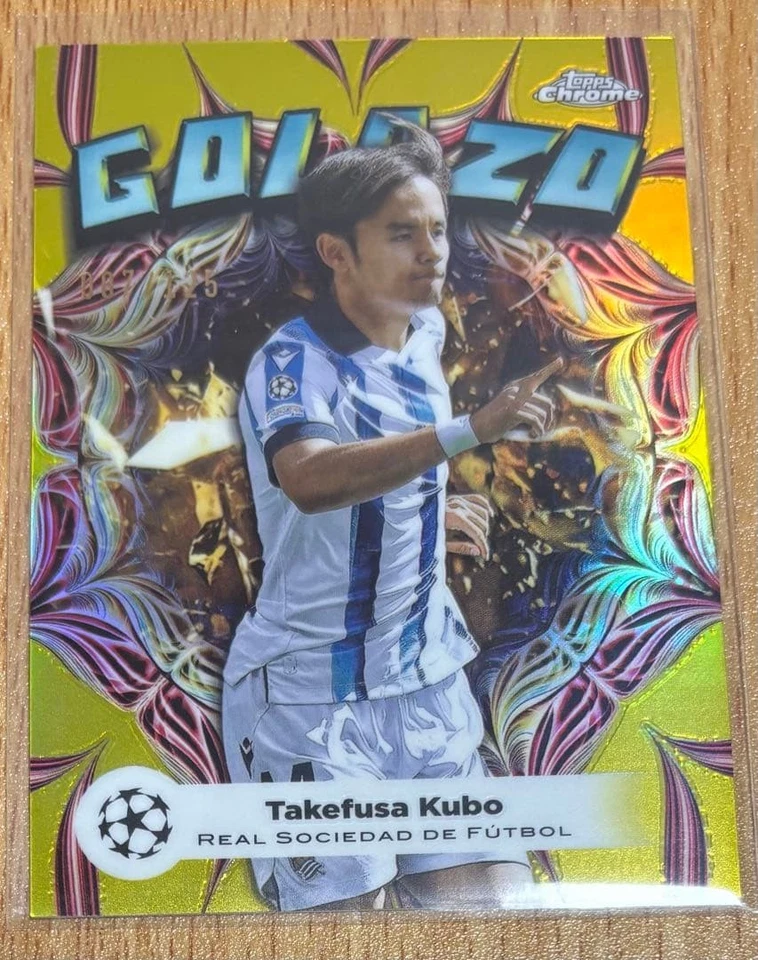 23-24 Topps Chrome Takefusa Kubo Golazo 125 Series - Image 1 of 1