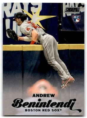 2017 STADIUM CLUB ANDREW BENINTENDI RC BOSTON RED SOX #149 - Image 1 of 2