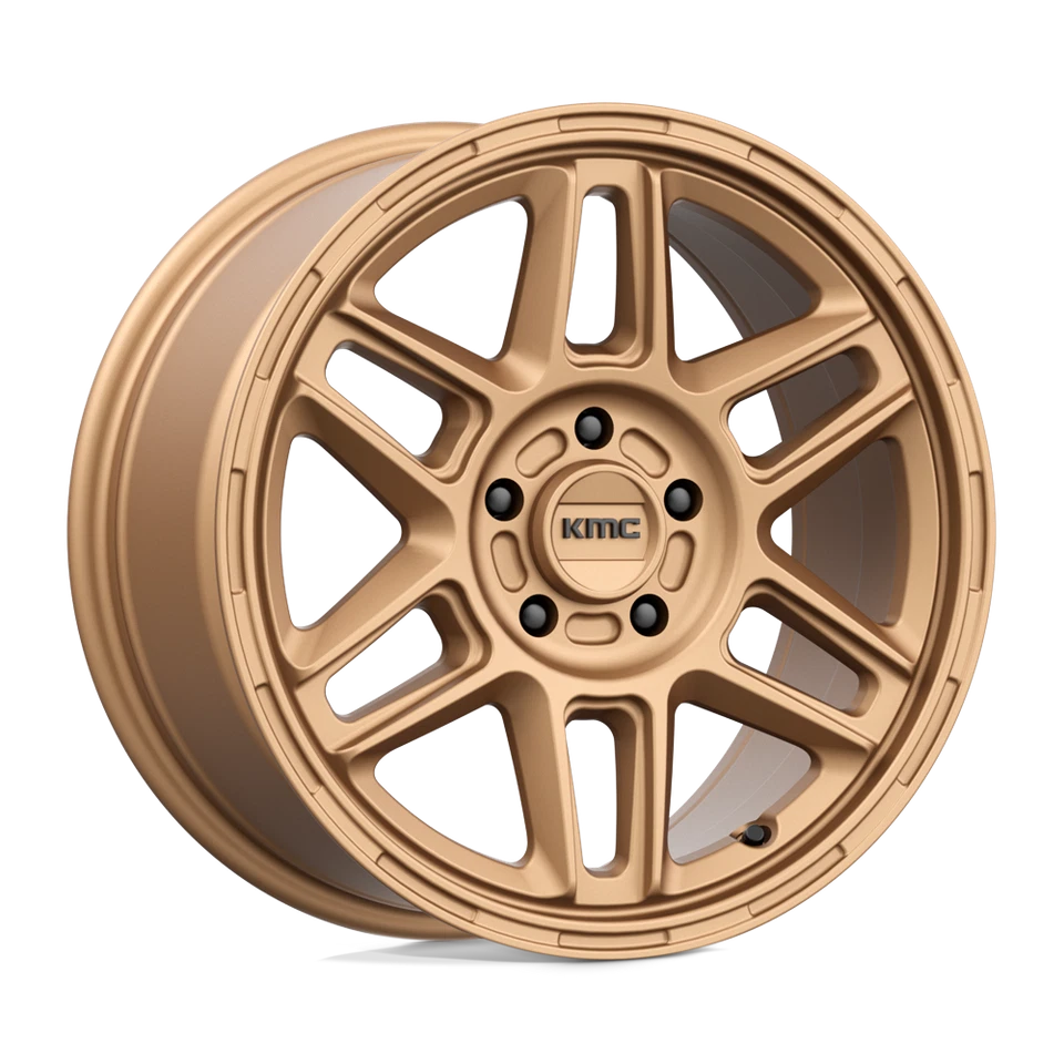 17x8 KMC KM716 NOMAD Matte Bronze Wheel 5x4.5 (38mm) - Image 1 of 4
