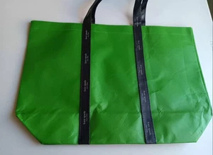 Kate Spade New York dunkelgrüne faltbare umweltfreundliche wiederverwendbare Tragetasche - Bild 1 von 2