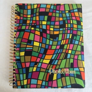 Vintage Mid-Century 60s GROOVY Psychedelic OP-ART Style PHOTO ALBUM NOS ~ JAPAN - Bild 1 von 18