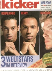 Kicker 2006/46: WM 06 Deutschland - alle Kader mit Rückennummern, Vorschau - Bild 1 von 1