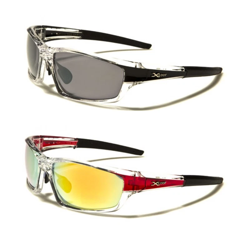 X Loop Sunglasses Translucent Plastic Frames Sport Baseball Golf Driving For Men - Image 1 of 1