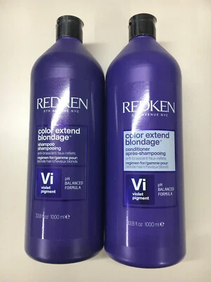 Redken Color Extend Blondage Set Shampoo 1000ml +Conditioner 1000ml SONDERGRÖSSE