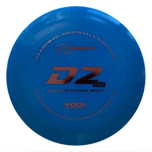 Prodigy D2 Max 400G Plastic Disc Golf Speed 12 Distance Driver - Picture 1 of 3