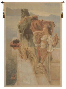 Tapiz belga Tres vírgenes | Arte de pared tejido jacquard de algodón y viscosa - Imagen 1 de 4