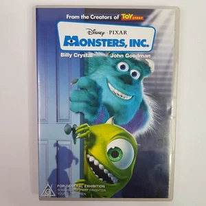 Monsters, Inc 2001 DVD Disc Anime Movie Billy Crystal Disney PIXAR - Picture 1 of 5