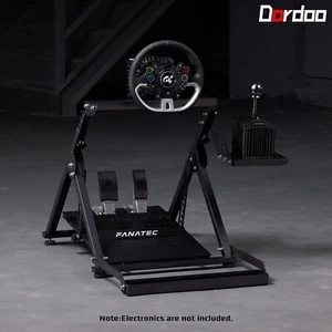 Dardoo New Foldable Racing Steering Wheel Stand Fit Logitech G920 Thrustmaster - Picture 1 of 5