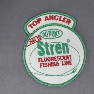 DuPont Stren Fluorescent Fishing Line Top Angler MOD II 4" Fishing Patch - Picture 1 of 2