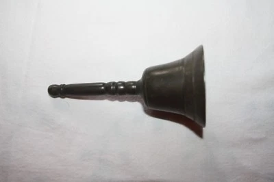 Cloche clochette sonnette de table en métal - Photo 1/3