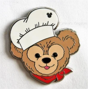 WDW HIDDEN MICKEY 2013 DUFFY HATS CHEF PIN COMPLETO - Imagen 1 de 1