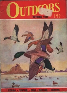 Outdoors Hunting & Game Mag October 1938 102921nonr - Picture 1 of 2
