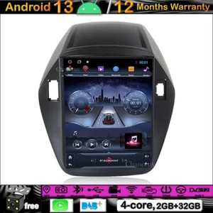 9.7"Android 13 Autoradio DAB Stereo GPS SAT Navi Carplay For Hyundai IX35 10-15 - Bild 1 von 11