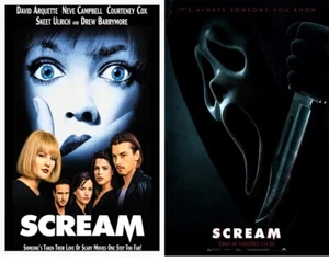 Scream 1996 Movie Poster Filmplakat - Foto 1 di 5