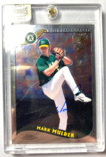 2021 Topps Signature Series Mark Mulder  3/11 Archives 2002 Topps Chrome #90 A's