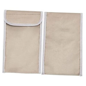 2pcs Anti Radiation Cell Phone Sleeve Security Pouch Faraday Bag 5G GPS EMF - Picture 1 of 7