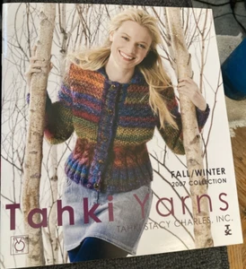 Rare Tahki Yarns Fall/Winter 2007 Collection Knitting/Crochet pattern book - Picture 1 of 7