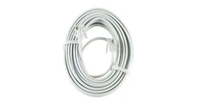 Power Gear Phone Line Cord, 25', White, 76119 - Picture 1 of 1