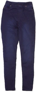 Bolsillos traseros de jegging de mezclilla azul alto para damas 31" interior pierna para mujer - Imagen 1 de 2