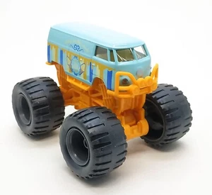 Majorette Volkswagen T1 Monster Truck Ice Cream Blue 1/72 (3") no Package - Picture 1 of 6