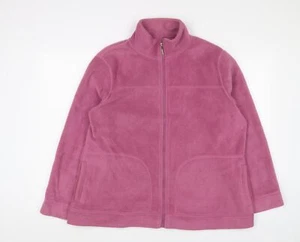 Active Womens Pink Jacket Size 18 Zip - Picture 1 of 10