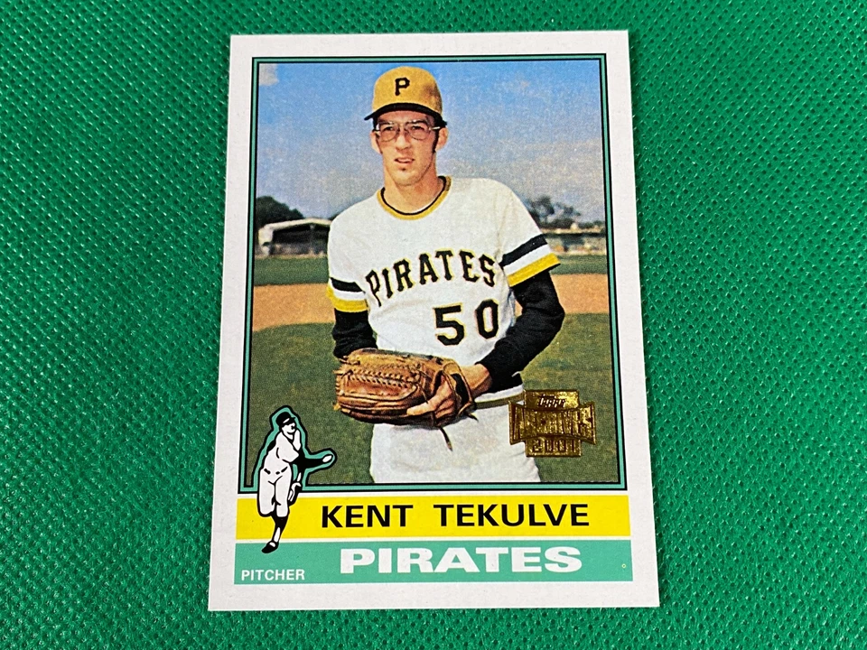 2001 Topps Archives #76 Kent Tekulve 76 Pittsburgh Pirates - Image 1 of 1